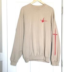 Kacey Musgraves Star-Crossed Unveiled Concert Tour Sweatshirt Unisex XL Tan